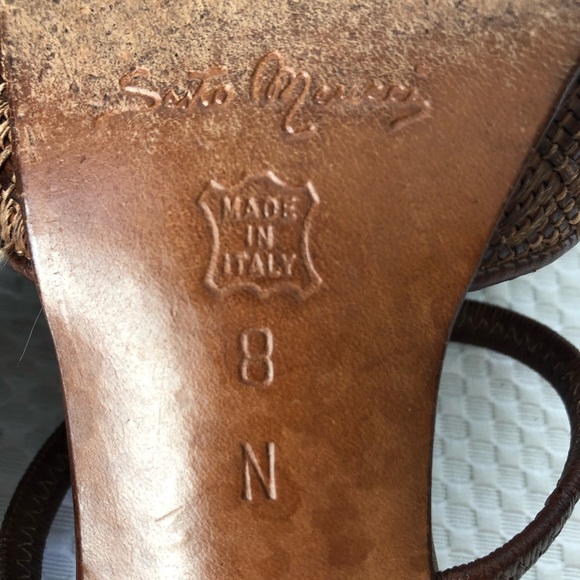 Destiny Meucci Slides - Sz 8 Used in Good Cond. - Picture 4 of 5